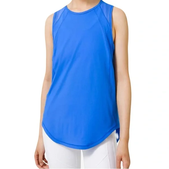 Lululemon Women’s Sculpt Tank Wild Bluebell No Sz Tag Fits Like 10 Original $58 - Picture 2 of 6